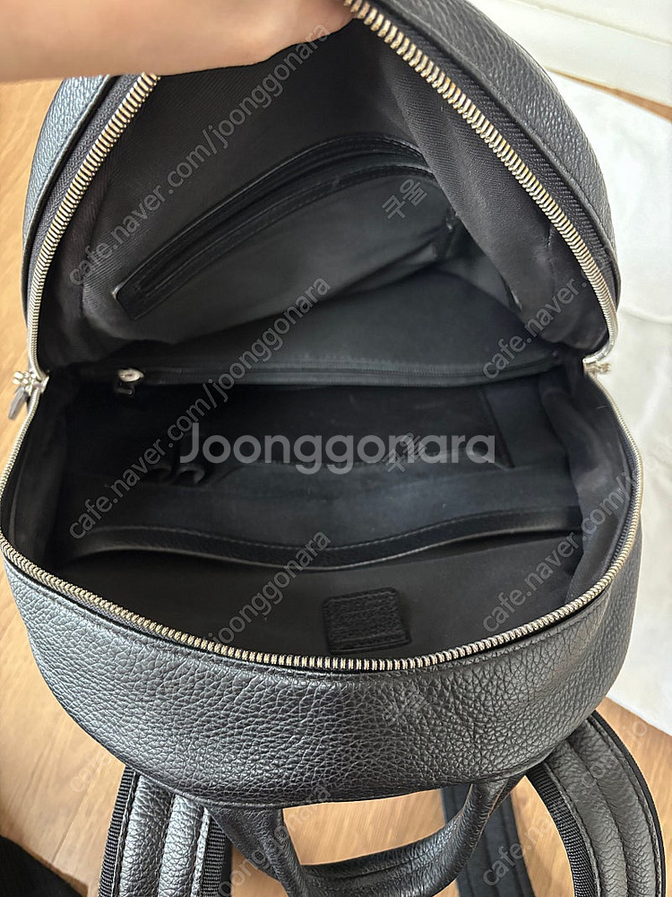 몽블랑 소프트그레인 남성 백팩 정품 보증서--3