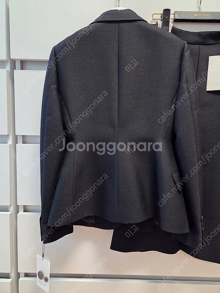(새상품) 메르시비앙 메비 울실크자켓 셋업--6