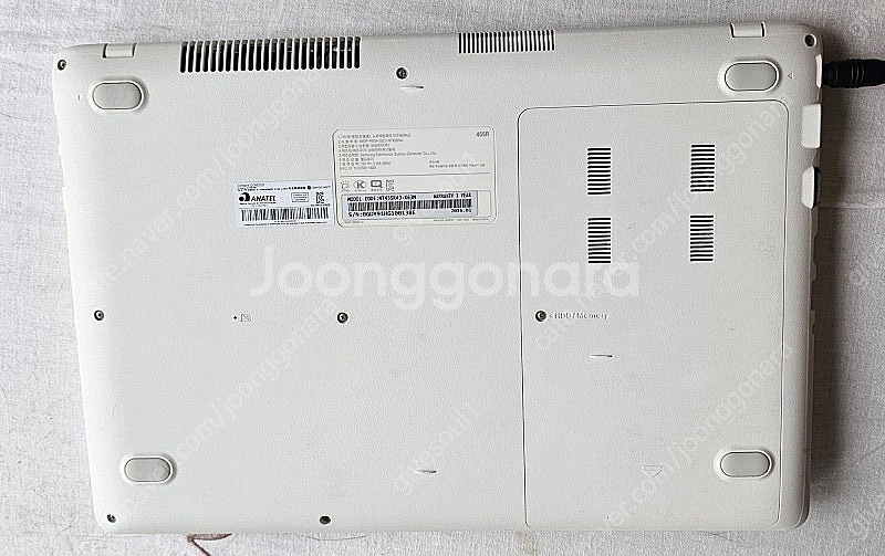 삼성전자 NT455R4J-X63M 노트북 팝니다.--3