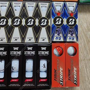 브리지스톤(투어 b x, xs), pxg(익스트림), 테일러메이드(투어 리스폰스 스트라이프) 최신 골프공 판매 합니다.