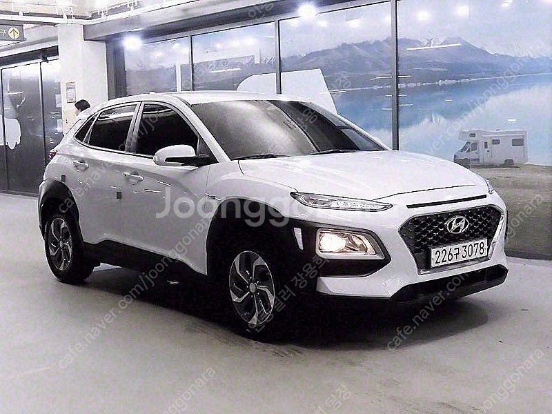 코나 하이브리드 중고 코나 중고차 가격 흰색 2020년...--3