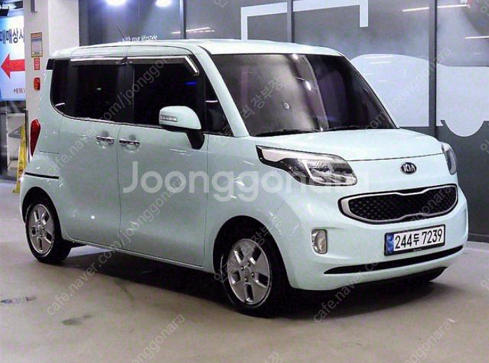 레이중고차시세 연두색 바디 관리 잘된 내외관 모두 깔끔합니다! 가성비 추천!--7