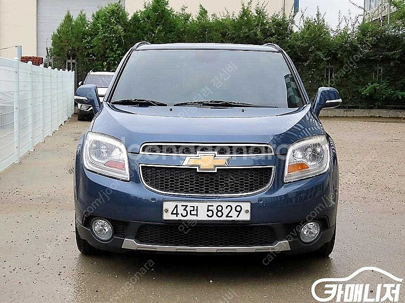 수원중고차 올란도 2.0 디젤 LT 세이프티팩 2015 년식 파란색 하자없는 중고차--0