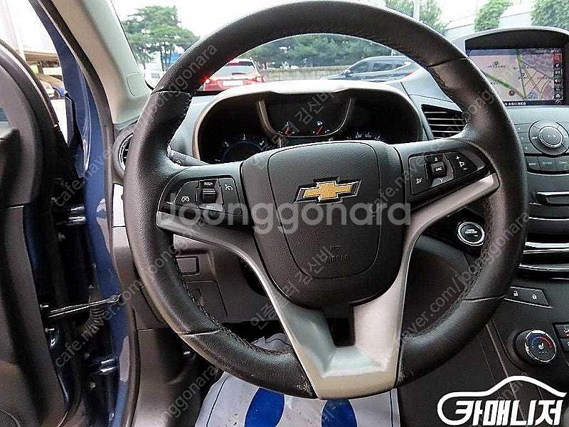 수원중고차 올란도 2.0 디젤 LT 세이프티팩 2015 년식 파란색 하자없는 중고차--8