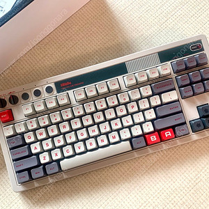 8bitdo 레트로 키보드 (그레이)