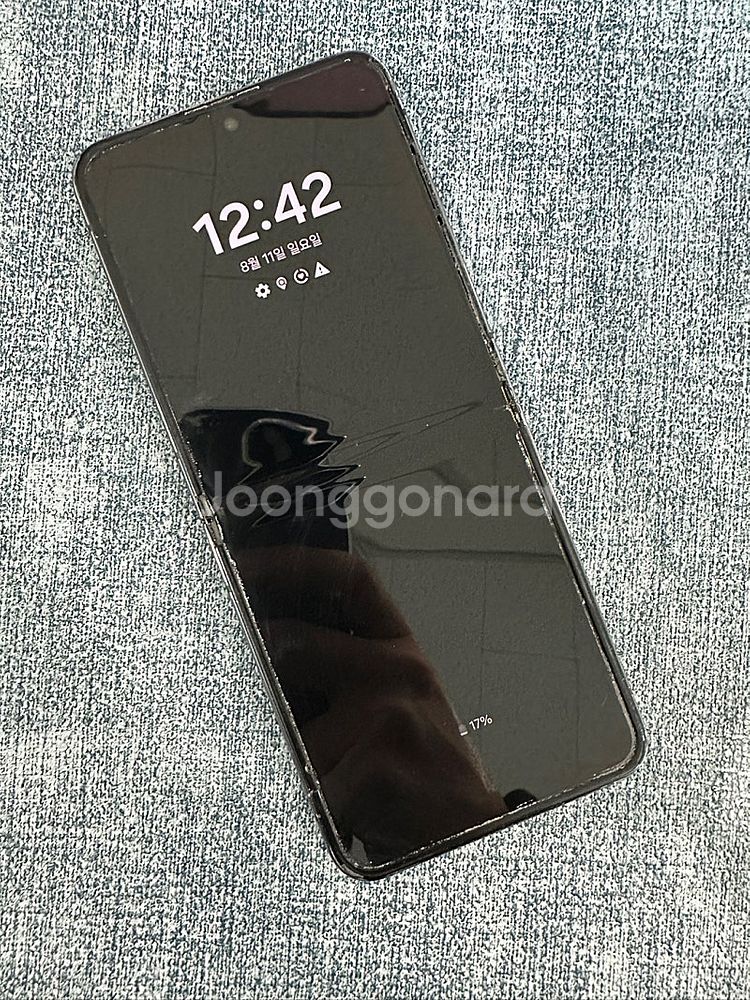 갤럭시Z플립5 256G 블랙 무잔상 미세점 멍 상태꿀 ...--5
