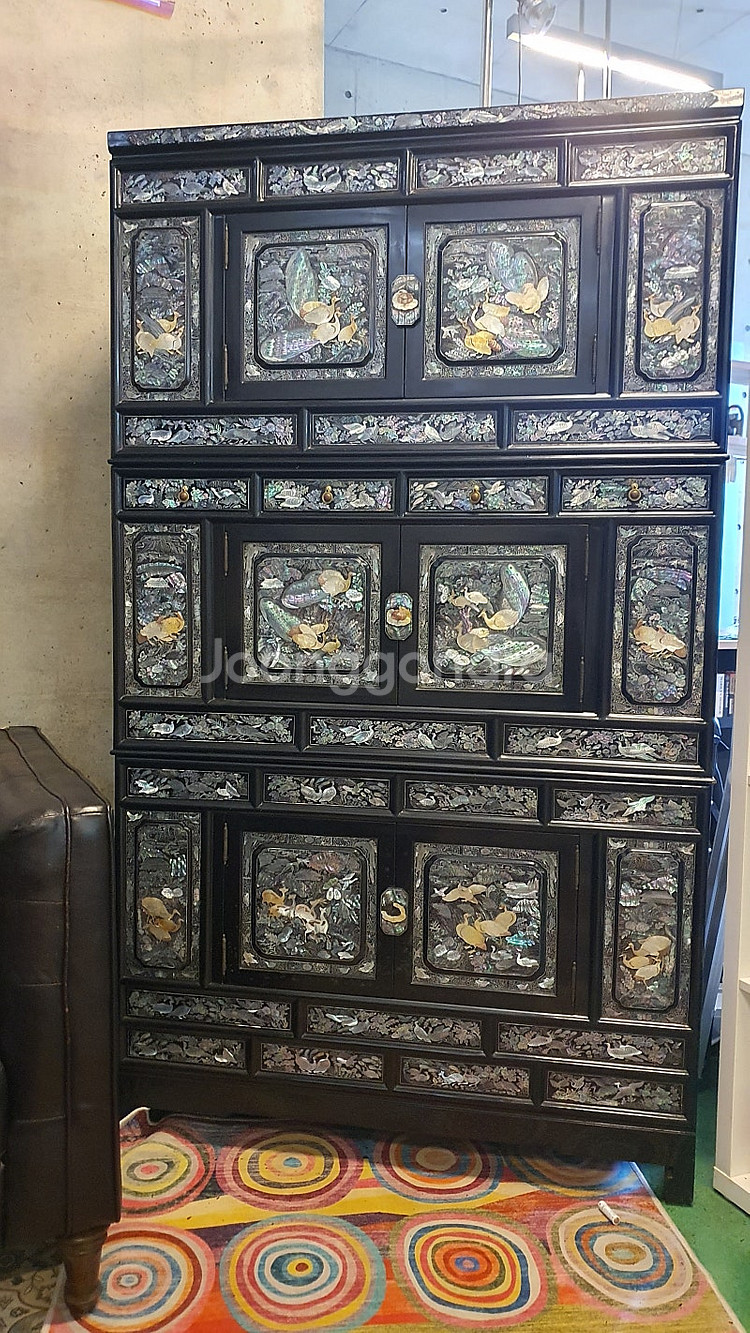 3단 자개장--0
