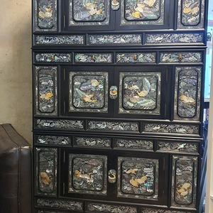 3단 자개장