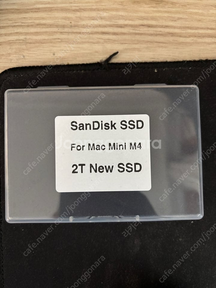 맥미니 m4 교체용 ssd 2tb 판매 합니다.--0