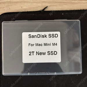 맥미니 m4 교체용 ssd 2tb 판매 합니다.