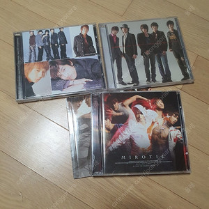 동방신기 옛날 앨범 3개 일괄 (미로틱, 일본앨범)