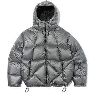 페치선데이_24SS POLISH GOOSE CHALLENGER STORM PARKA SILVER_XL사이즈 한번 착용한 제품 판매합니다.
