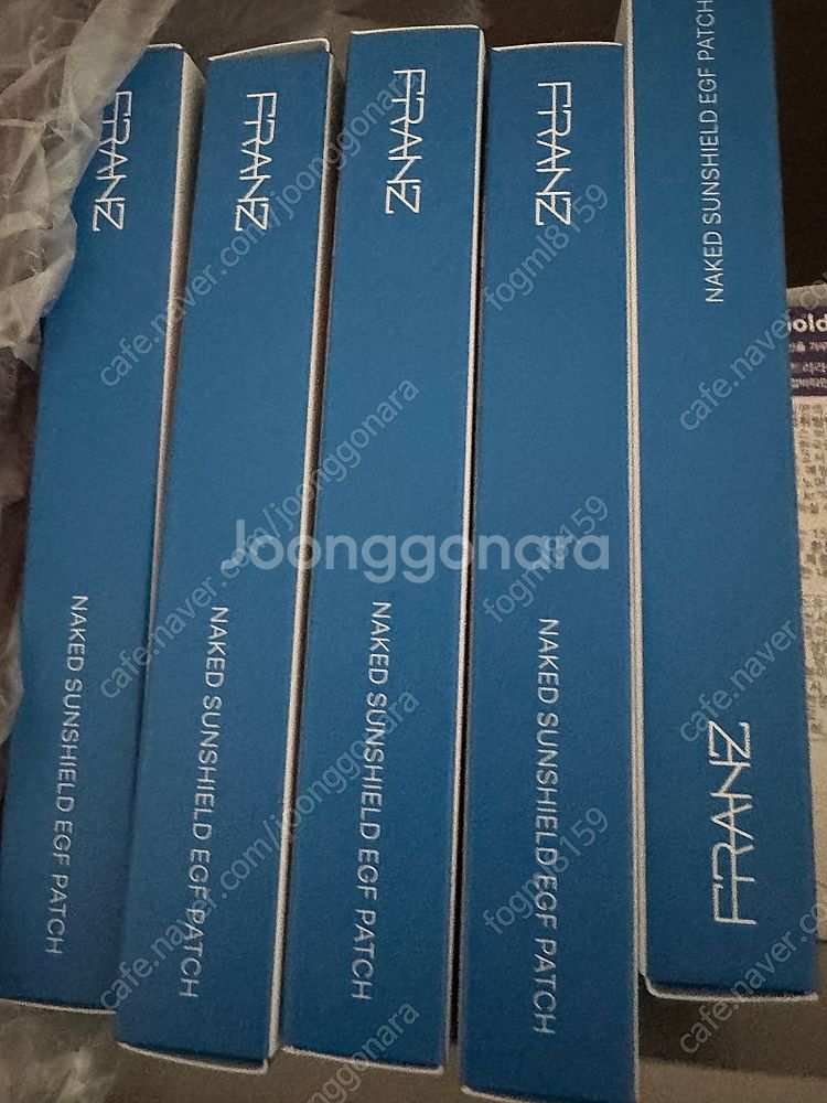 프란츠 최신상 투명 썬패치. 5박스--3