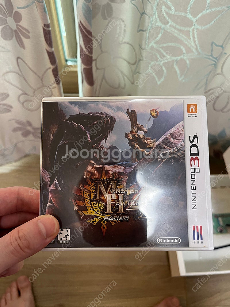 뉴3ds xl 메탈릭레드 극미 중고 sd메모리128g+...--9