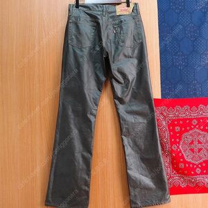 일본판 02S LEVIS 리바이스 517-03 우레탄 코팅 부츠컷 30.5사이즈 RRL 필슨 LVC 베이프