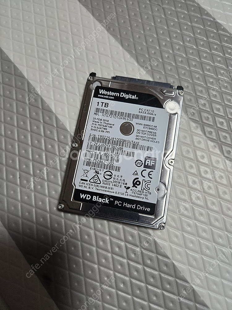 WD BLACK HDD 1TB--1