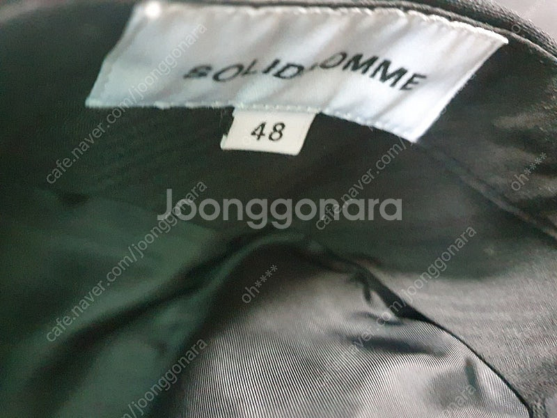 (정품) 솔리드옴므 남성 슬랙스 48 사이즈 새제품 ,...--2