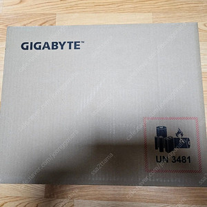 [미개봉] 기가바이트 G6X 16 코어i7 인텔 13세대 지포스 RTX 4060 9KG-43KR