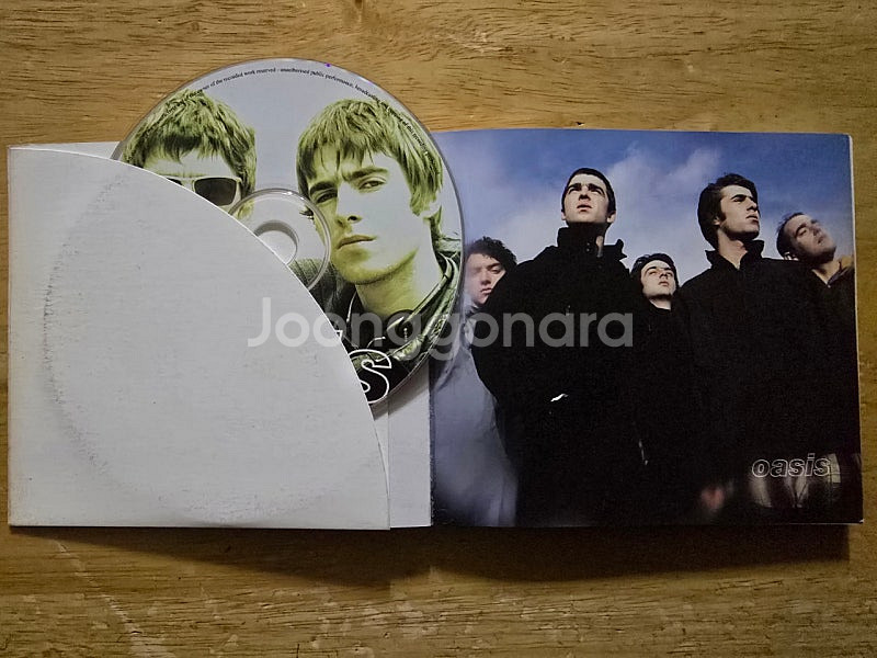 CD 음반 oasis 오아시스 인터뷰 CD + 화보집 ...--1