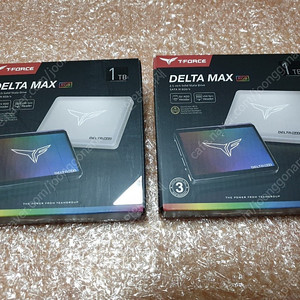 TeamGroup T-FORCE DELTA MAX RGB/SSD(1TB)/화이트 에디션(미개봉)~팝니다