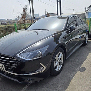 소나타 중고 쏘나타 DN8 중고차 검정색 2021년식 LPI 스마트 (렌터카) 중고자동차