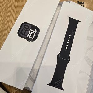 미사용 새상품) 애플워치10 46mm 제트블랙 GPS 팝니다