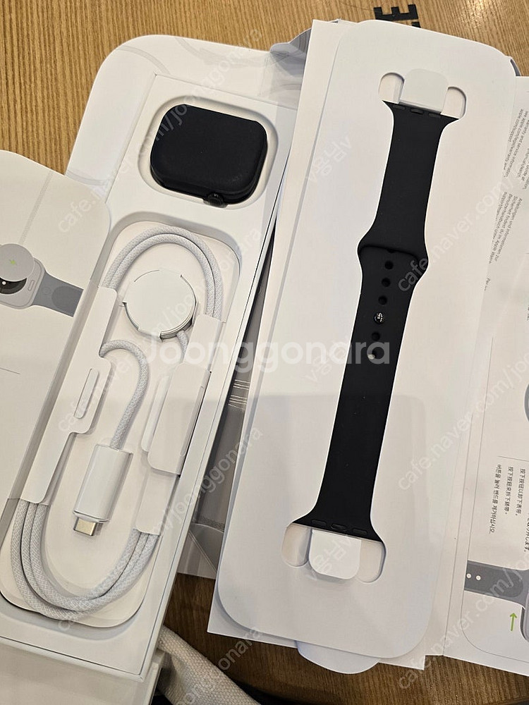 미사용 새상품) 애플워치10 46mm 제트블랙 GPS ...--1