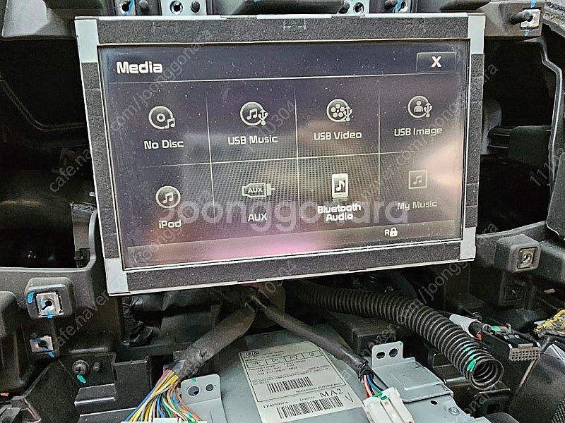 더뉴k7 순정모니터.더뉴k7 네비게이션모니터--2