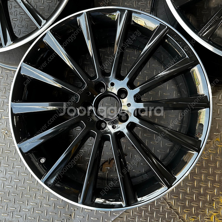 20인치 벤츠 W222 S클래스 AMG 마차 유광블랙림...--5