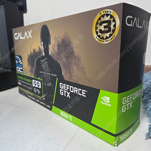 미개봉) galax 1660ti black D