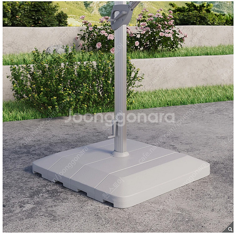 앳레저 LED 캔틸레버 우산 지름 3.97m 코스트코 ...--8