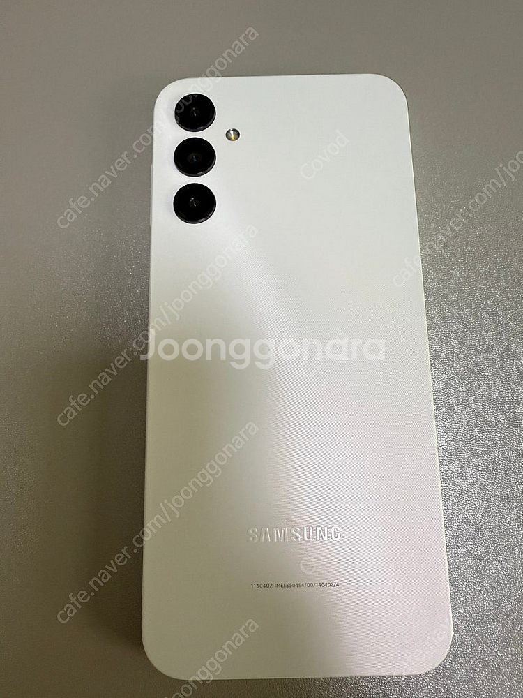 갤럭시 점프3 화이트 128gb--2