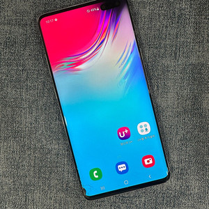 갤럭시S105G 256기가 실버색상 액정하단 약한 파손 6만원 판매해요