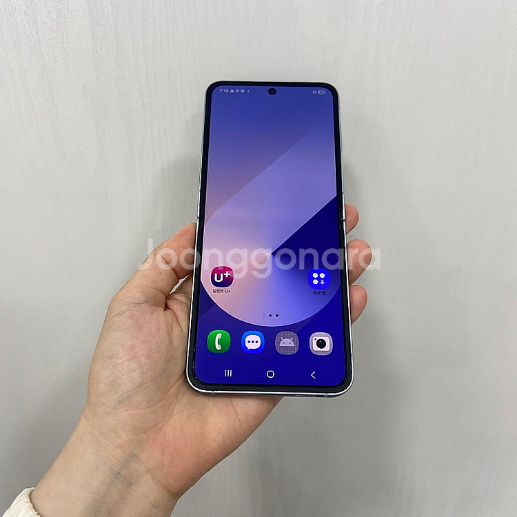 94214 갤럭시Z플립6 블루 256GB 부산 중고폰 ...--0
