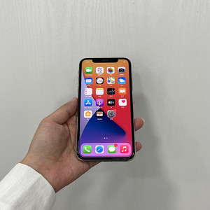 80405 아이폰X 실버 256GB 부산 중고폰 팝니다 22만원