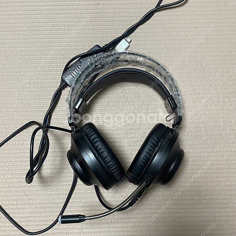 앱코 해커 n550 헤드셋 virtual 7.1 블랙--0