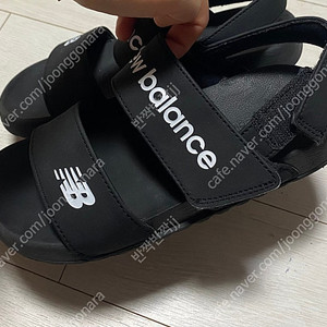 뉴발란스 키즈 210~220 블랙 샌들