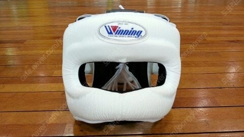 위닝 코보호 헤드기어, 14온스 레이스 화이트 구매합니다 이미지