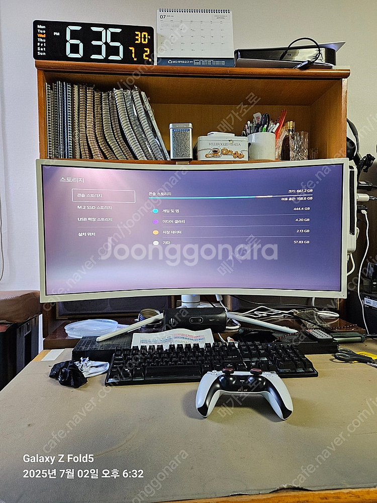 ps5(디지털) + 파이어쿠다 2테라 + 헤드셋 +아날...--1