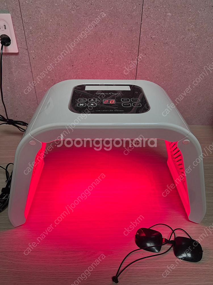 오멜론 오메가라이트 1세대 정품 led 피부관리기기 버...--4