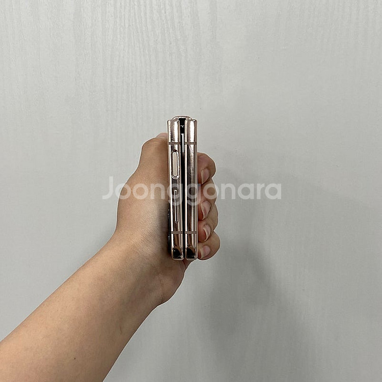 04018 갤럭시Z플립4 핑크골드 256GB 부산 중고...--6