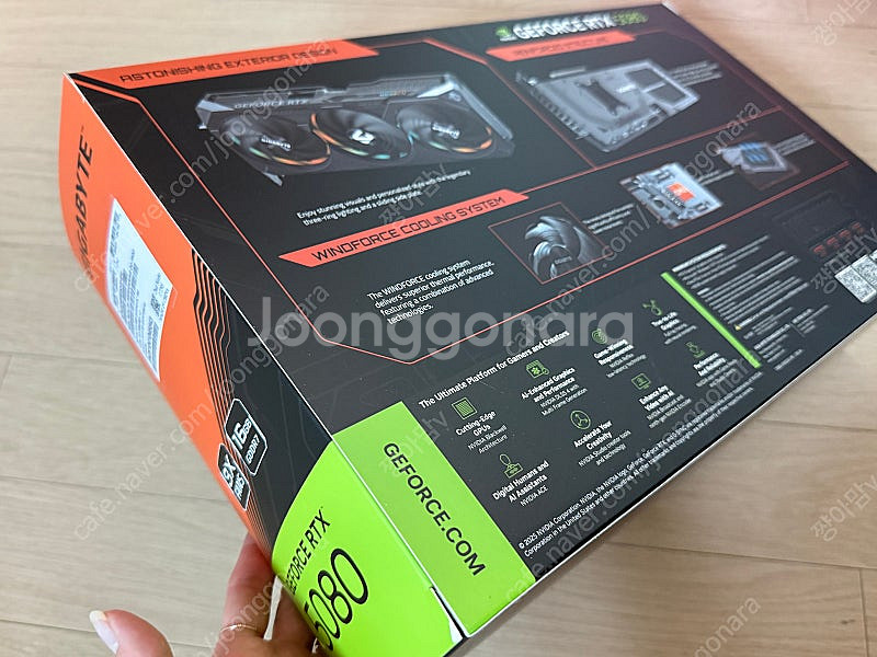 [GIGABYTE] 지포스 RTX 5080 GAMING...--2