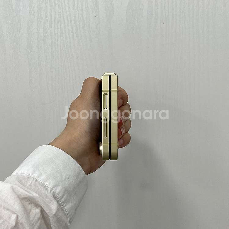 03852 갤럭시Z플립6 옐로우 256GB 부산 중고폰...--6