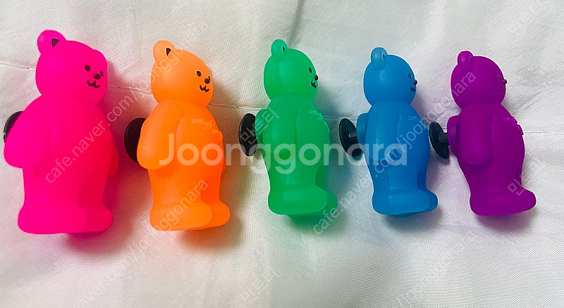 (새상품) 위글위글 베어 프랜즈 5종 세트 크록스 참장식--3