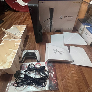 ps5 slim 플스5 슬림 디스크+1tb ssd 및 게임 판매합니다
