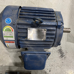 효성 삼상 유도 전동기 산업용 모터 3.7kW 5마력