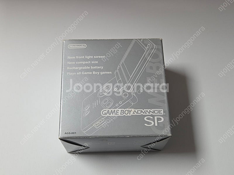 게임보이 어드밴스 sp (gba sp) 실버 박스셋--0