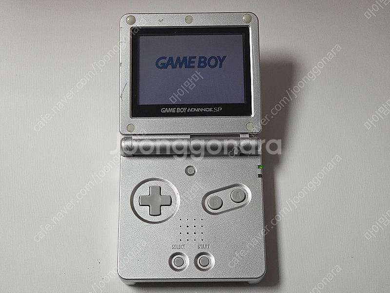 게임보이 어드밴스 sp (gba sp) 실버 박스셋--4