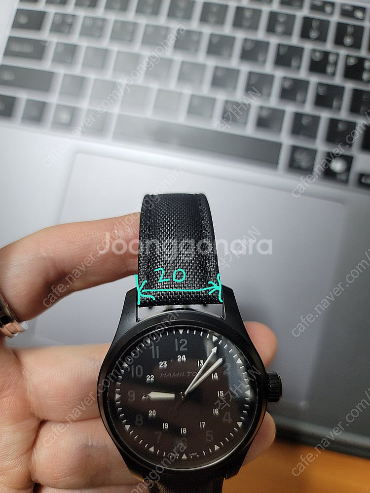 아르템 시계줄 20mm + 디버클--6
