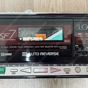 TOSHIBA RT-SF7 SUGAR 도시바 sf7 슈거 카세트 워크맨 녹음기 라디오